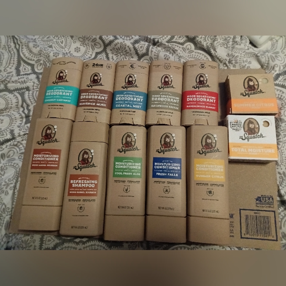 Dr. Squatch Bundle NWT